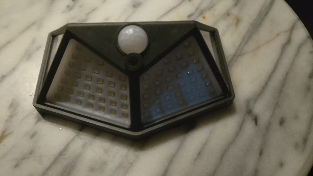 LED Wall Mounted Solar Panel Day Light Activation